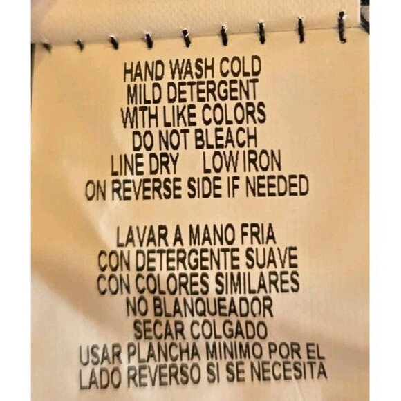 Annalee + Hope Black and White Ruffle Dress Size Medium Lightweight Colorblock - Picture 9 of 10